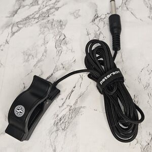 Peterson TP-3 Clip-On Tuner Pickup. Black Clip-On Tuner
